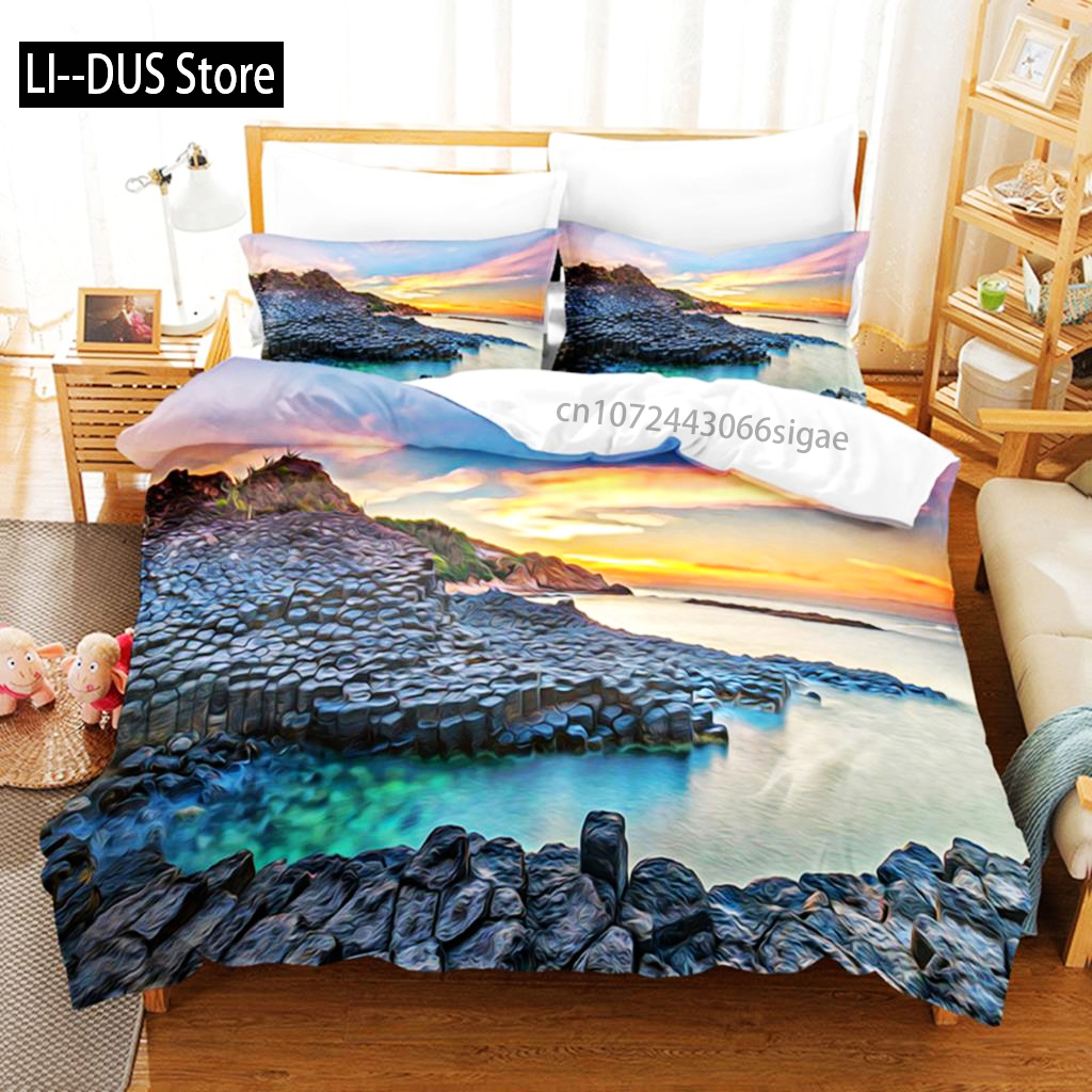 3D Printing Ideas - Landscape Painting Bedding Set Duvet Cover