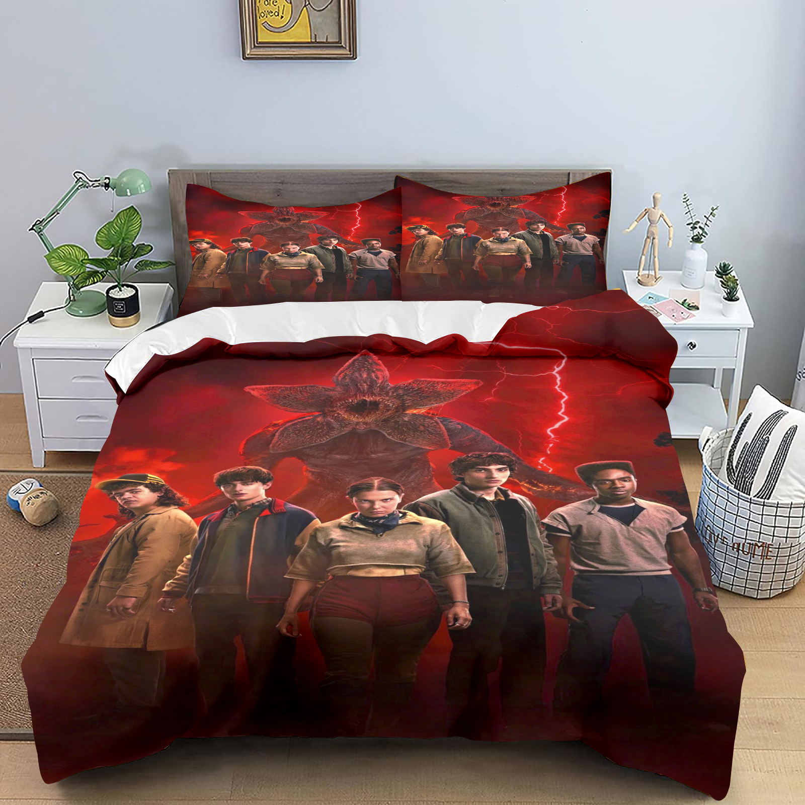 3D Printing Quilting - Stranger Things 3D Printed Cartoon Duvet