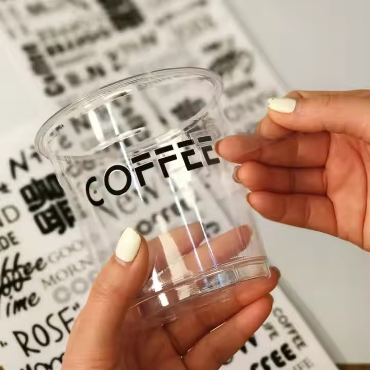 3D Printing Cafe - 3D custom color UV transfer sticker