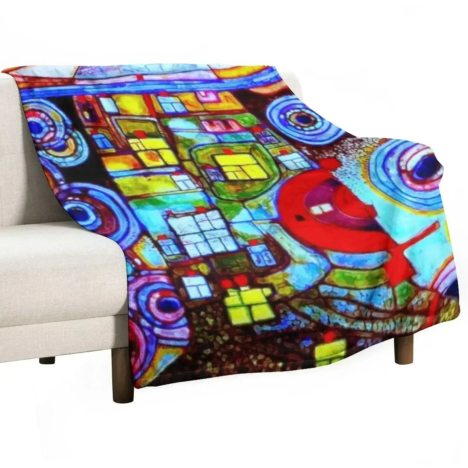 3D Printing Qatar - Qatar 813 neon Throw Blanket Versatile
