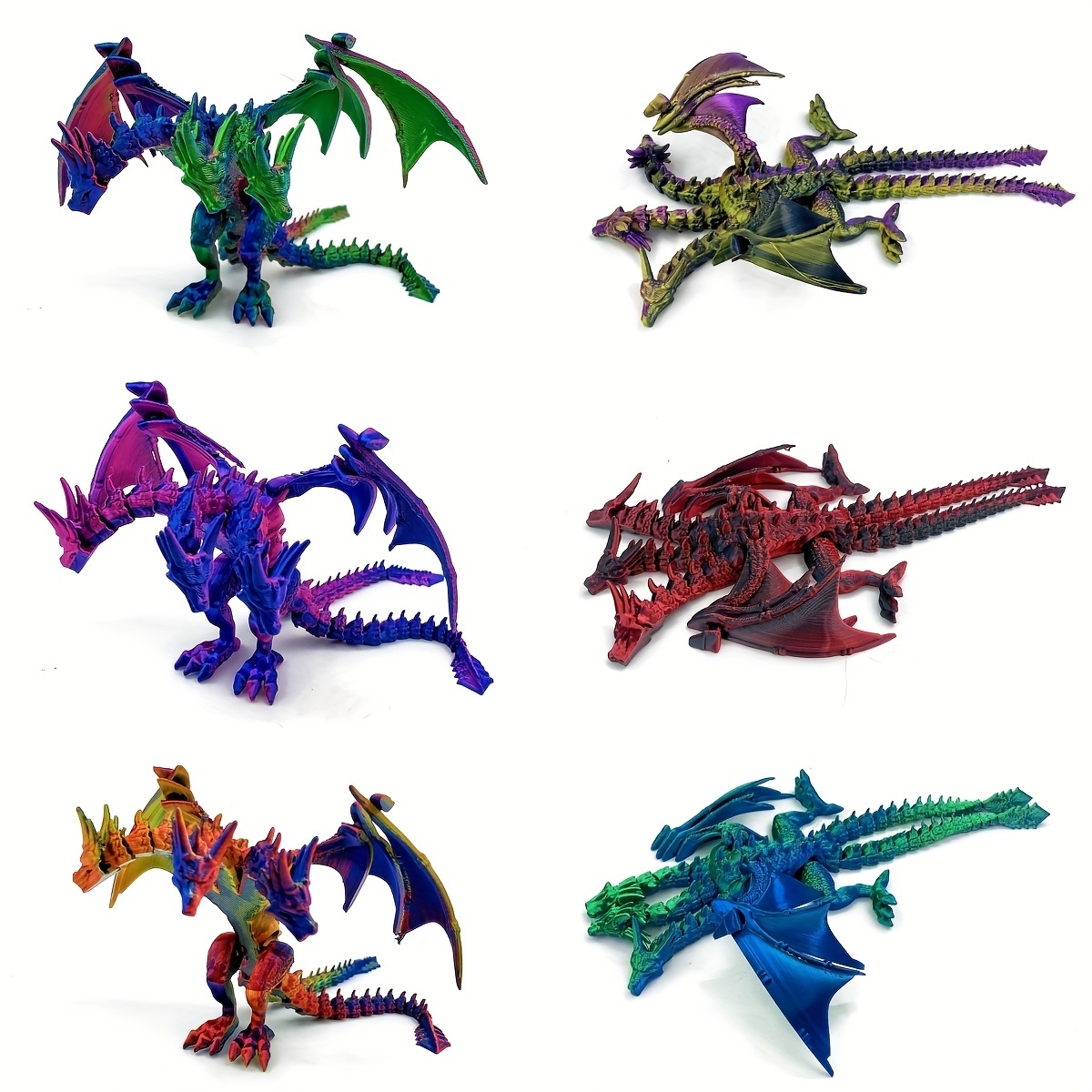 3D Printing Mockup - 3D Printing Cool Three Headed Dragon