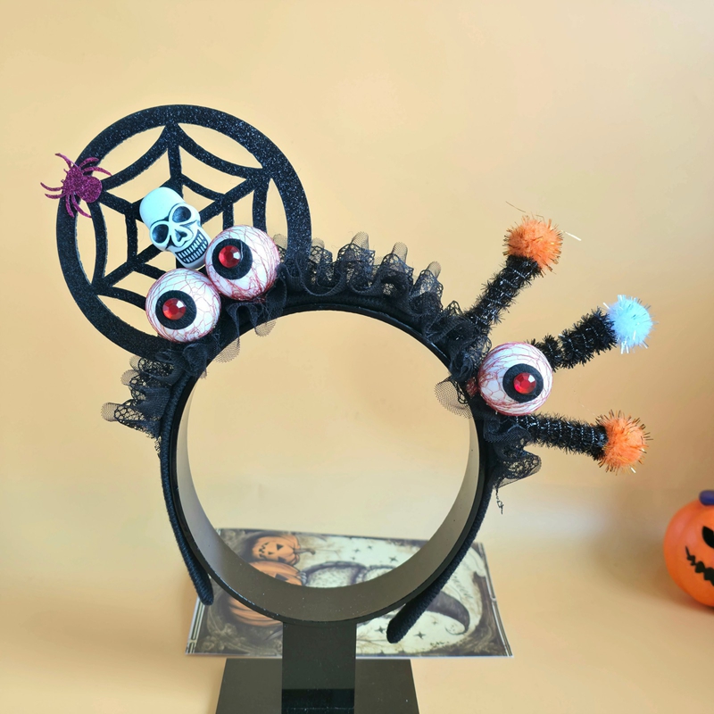 3D Printing Web - ​​3D Spider Web Halloween Headband Bow