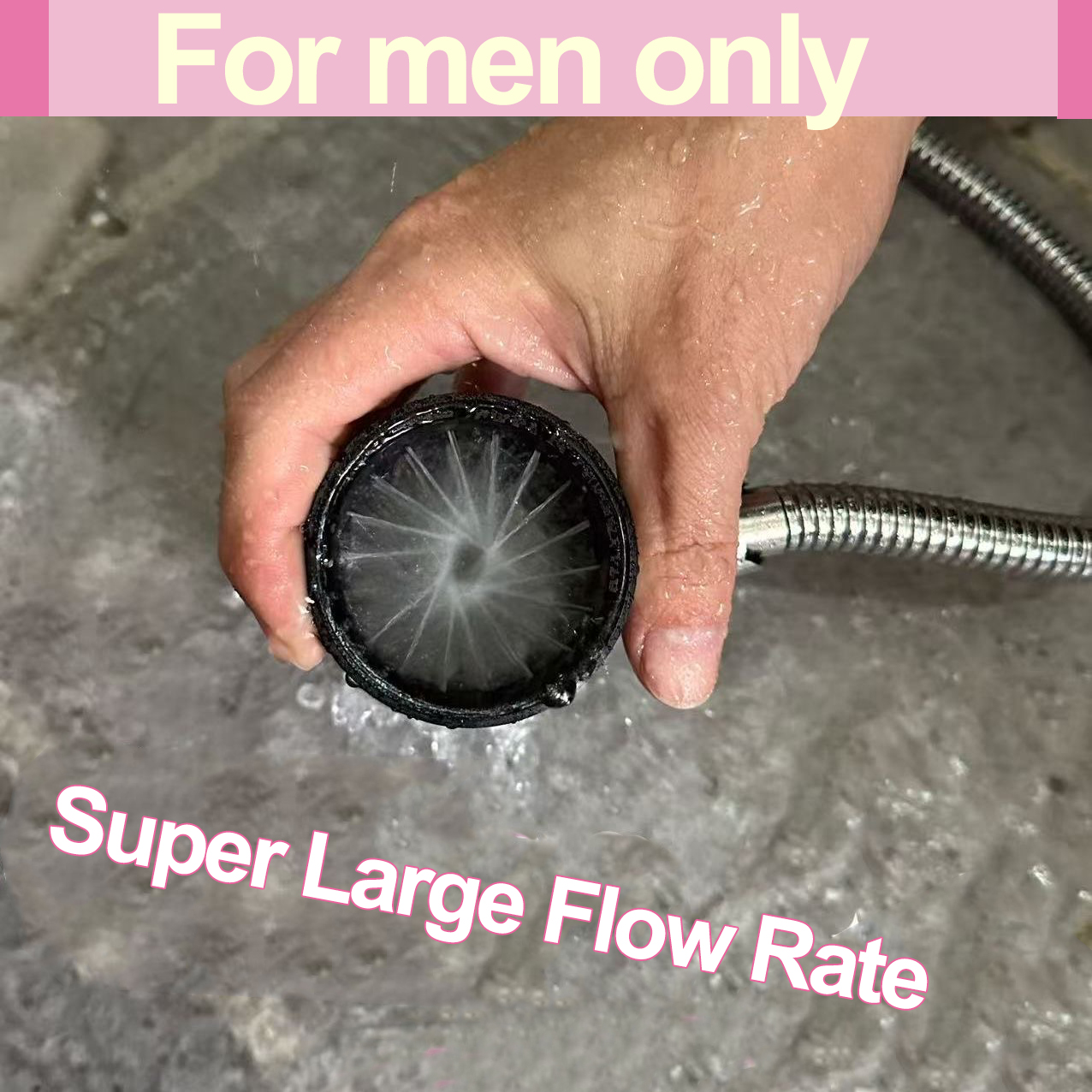 3D Printing Service - High Pressure Handheld Shower Head ,Flushing