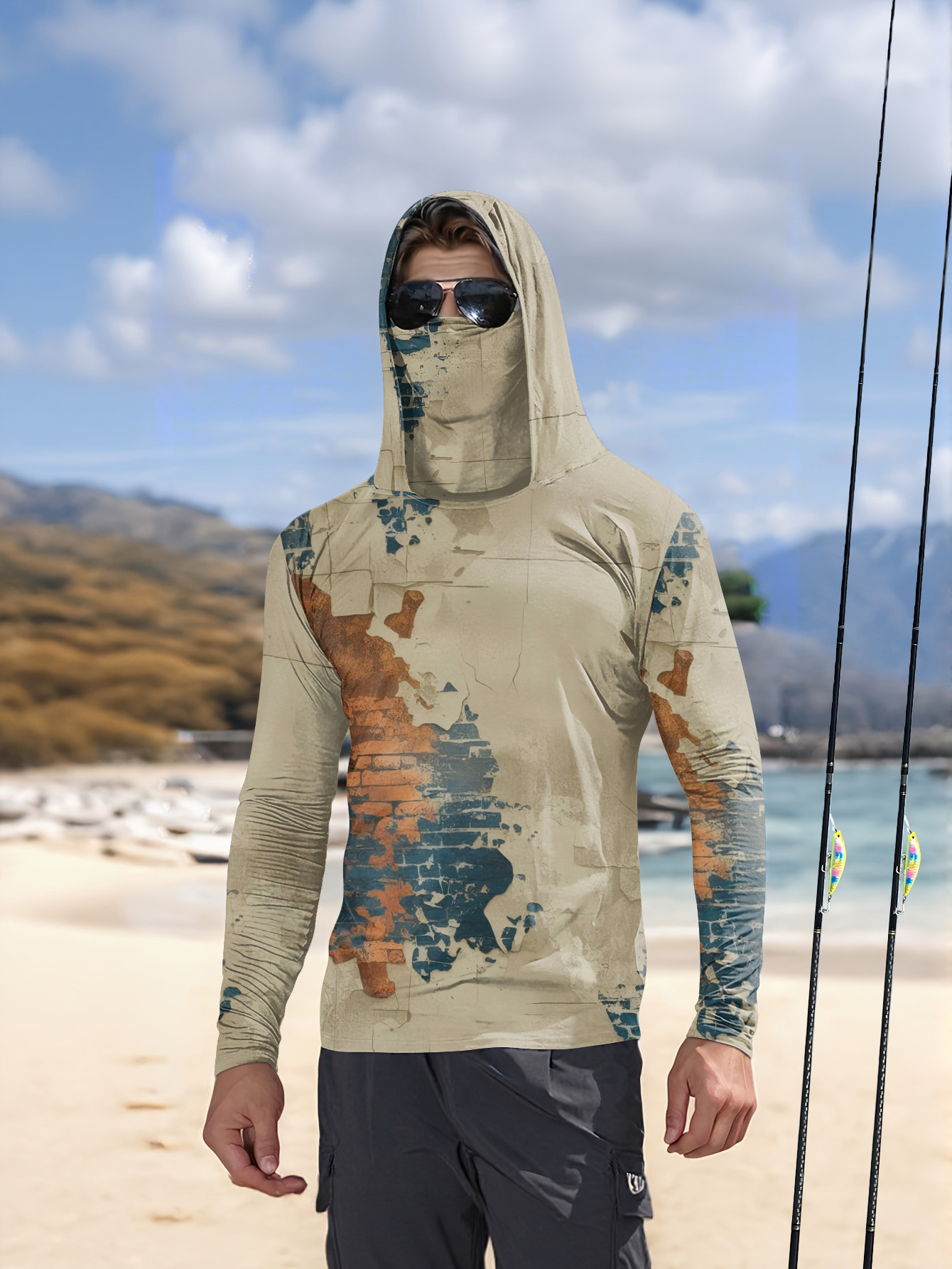 3D Printing Service - 2026 Summer New Men's Long-Sleeved Shirt