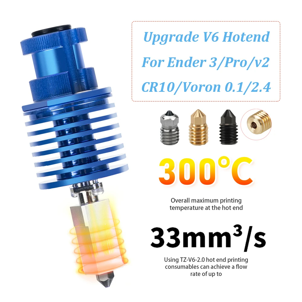 3D Printing Ender - High Speed Print Head Upgrade V6