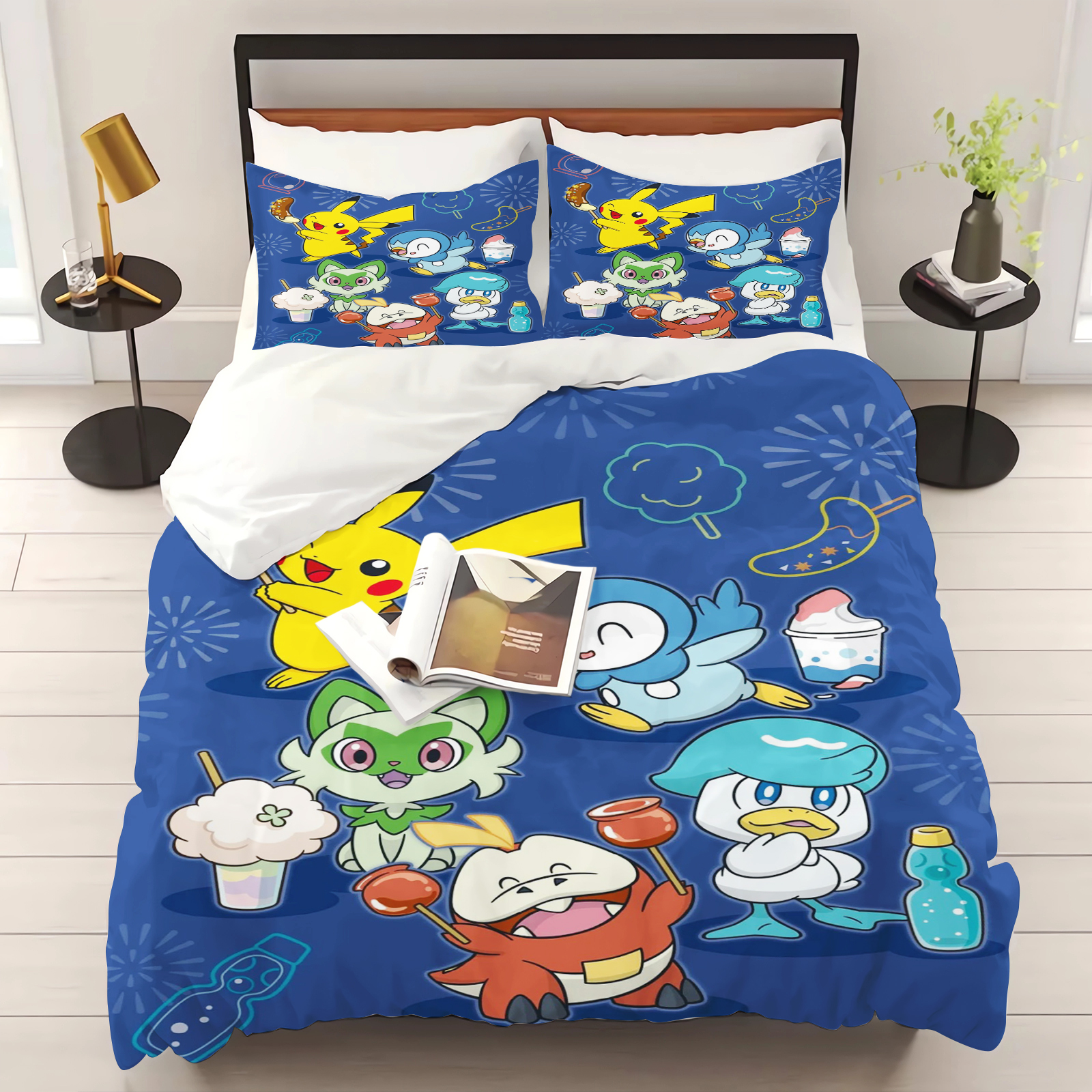 3D Printing Quilting - Pokemon Duvet Cover Set Comforter Bedding