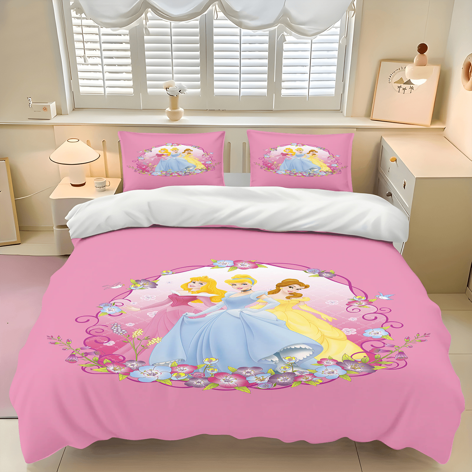 Princess Cinderella Cartoon Qu - 3D Printing Quilting recension och pris