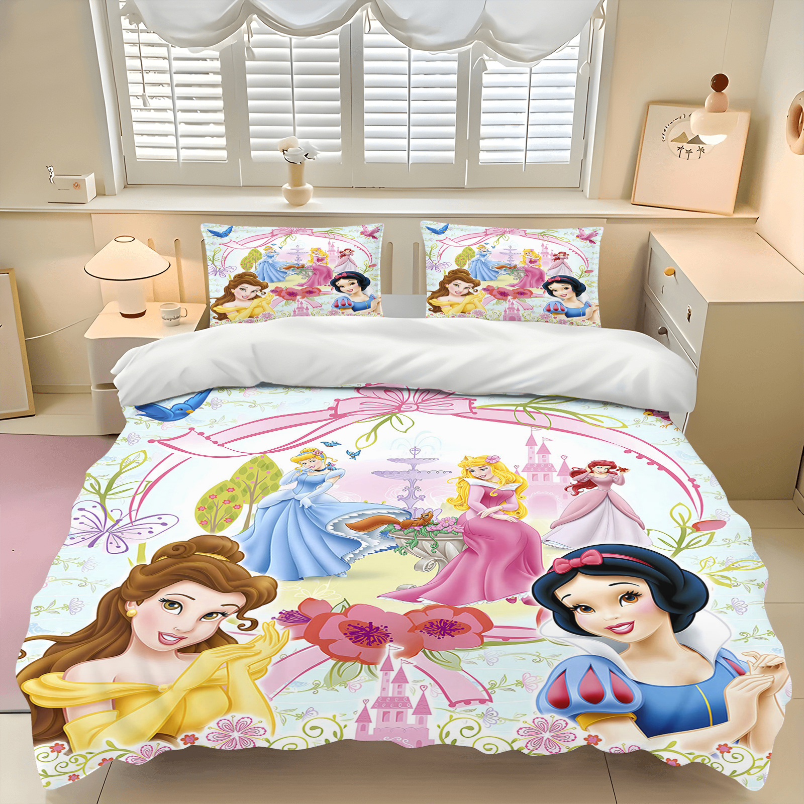 Princess Cinderella Cartoon Qu - 3D Printing Quilting recension och pris