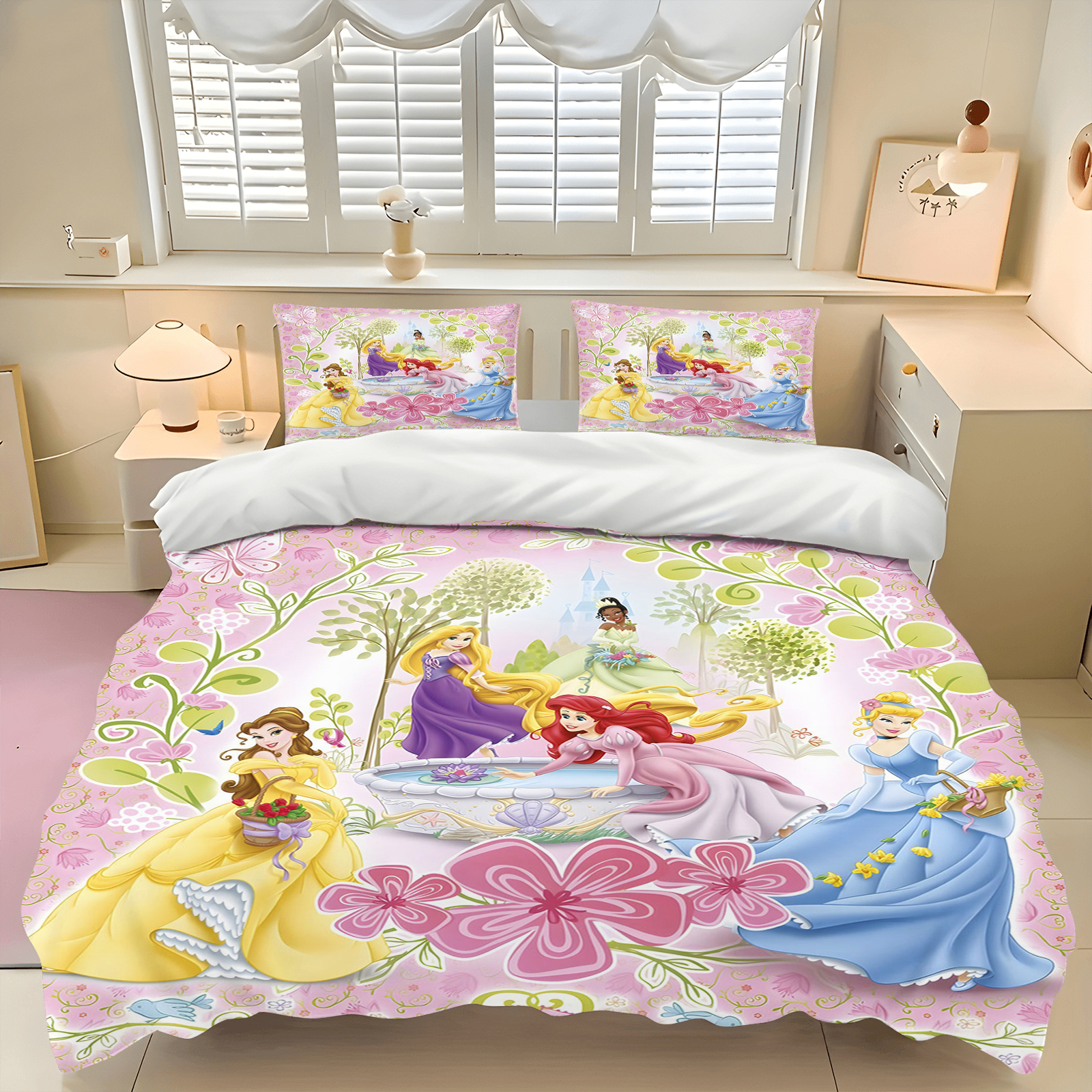 Princess Cinderella Cartoon Qu - 3D Printing Quilting recension och pris