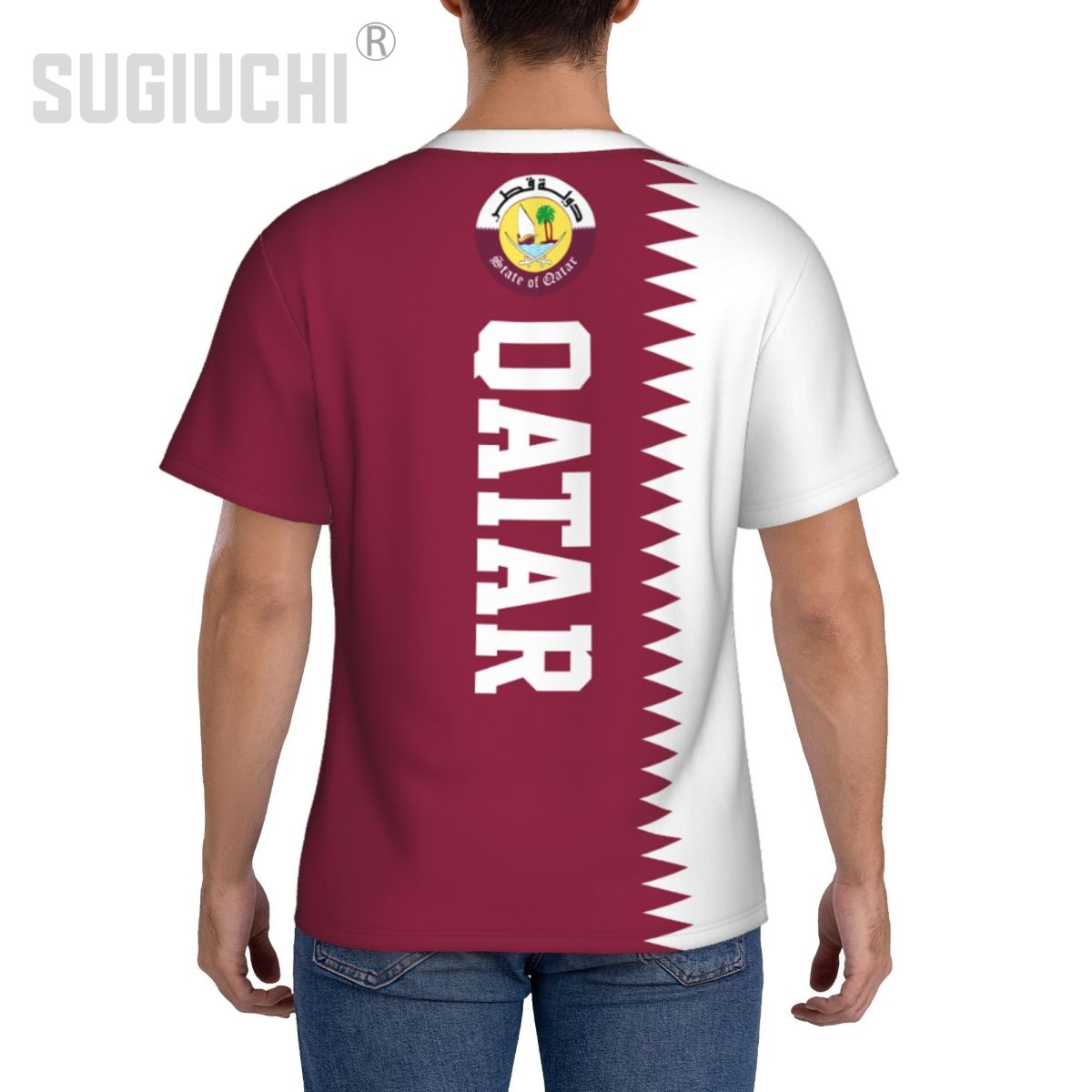 Tight Sports T-shirt Qatar Fla - 3D Printing Qatar recension och pris