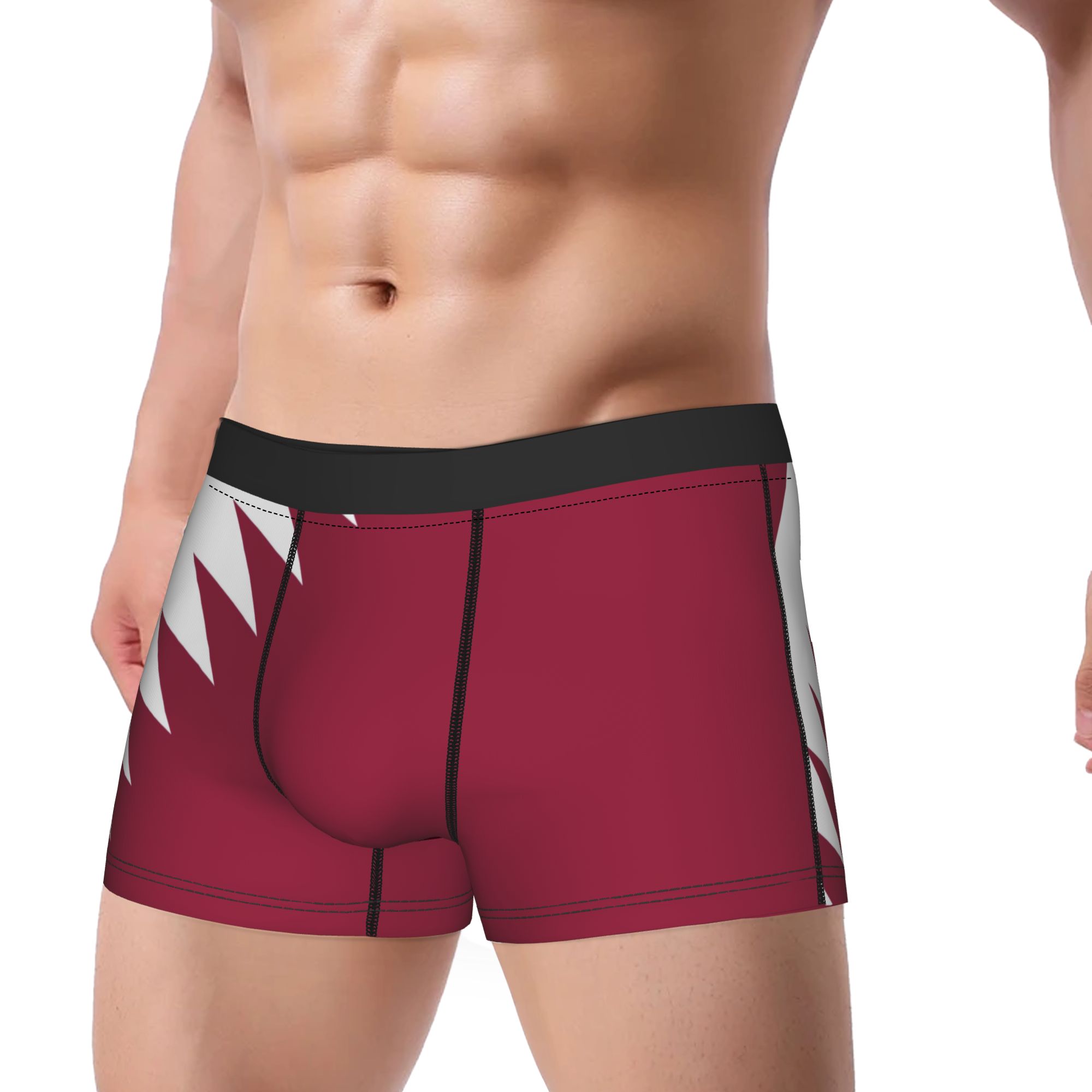 Qatar Flag Emblem Underwear  N - 3D Printing Qatar recension och pris