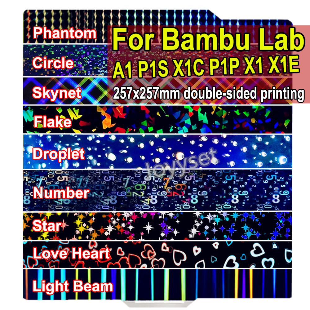 X1C A1 Build Plate for Bambu l - 3D Printing X1 Carbon recension och pris