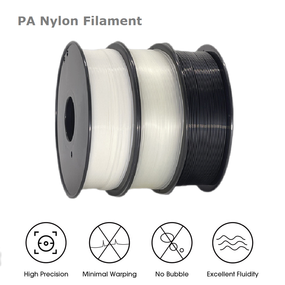 PA Nylon 3D Printer Filament 1 - 3D Printing Nylon Filament recension och pris