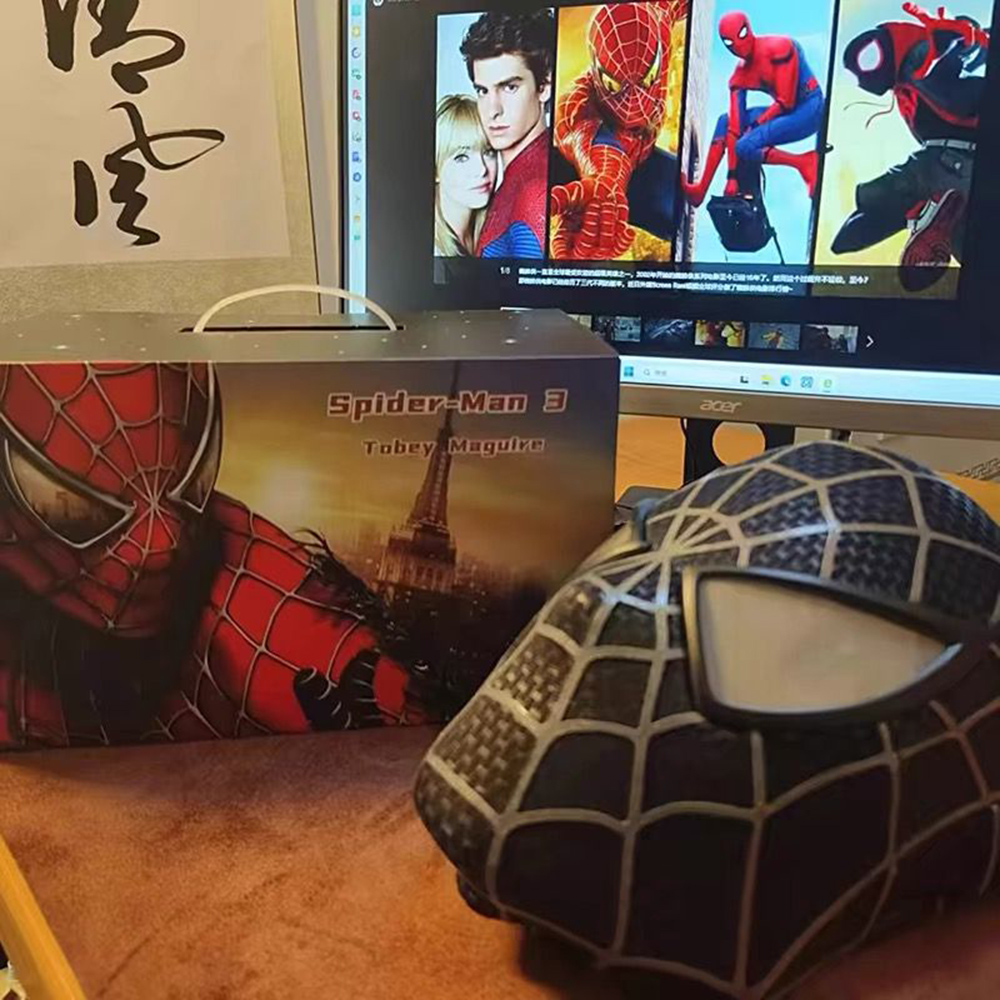 Hot Toby Maguire Spiderman Mas - 3D Printing Web recension och pris