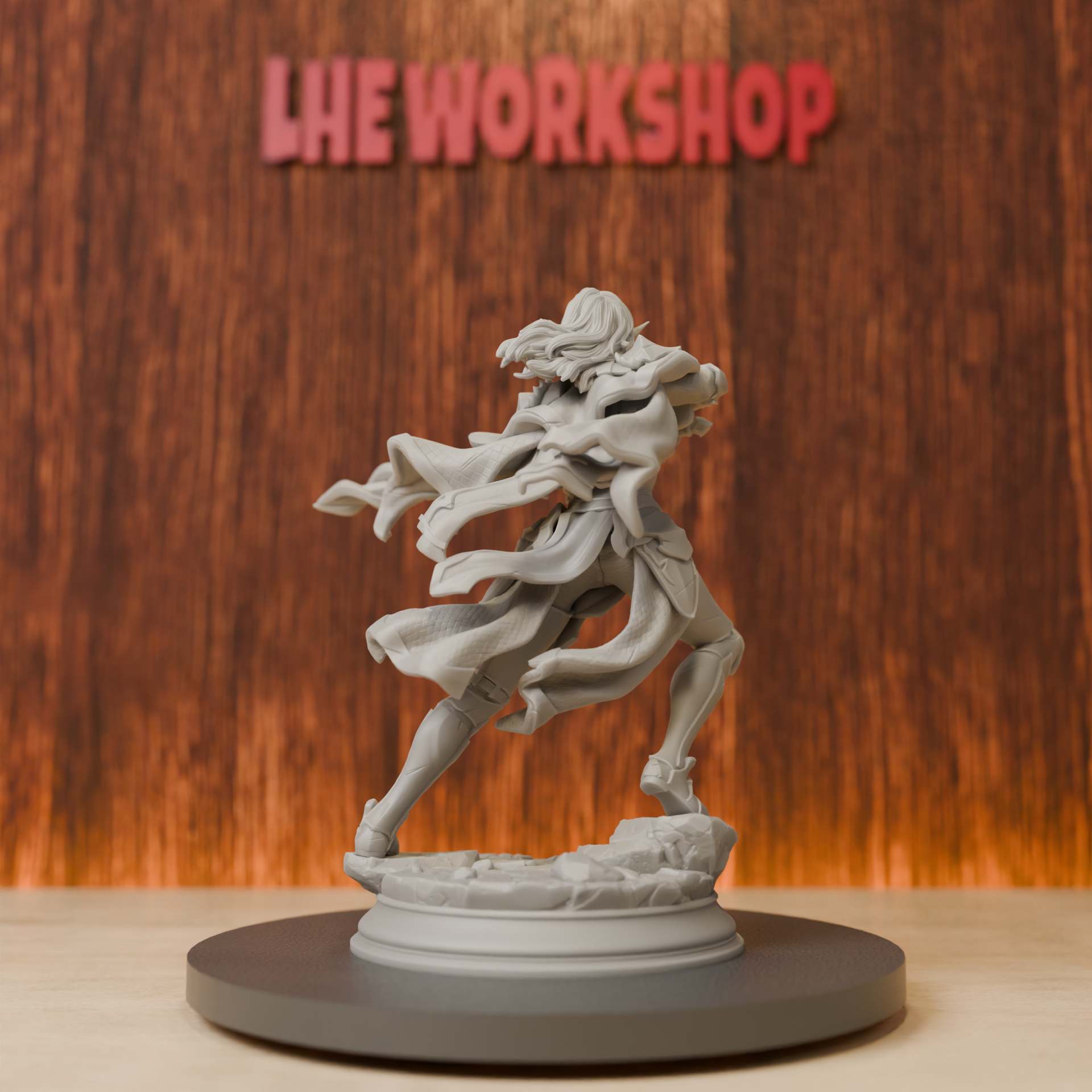 Female Elf Eldritch Knight Min - 3D Printing Ideas recension och pris