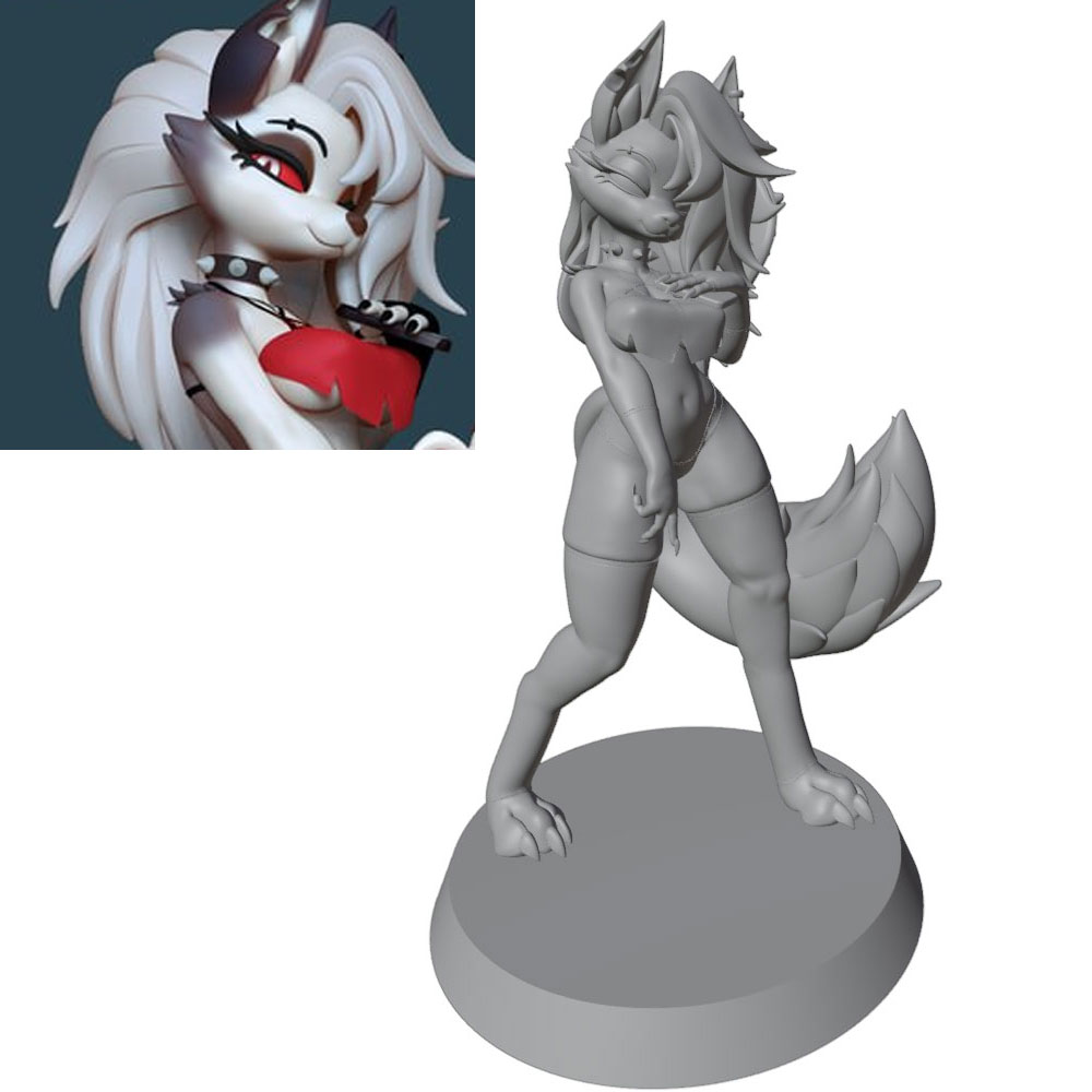 1/24=75mm-1/10=175mm Anime Cha - 3D Printing Mockup recension och pris