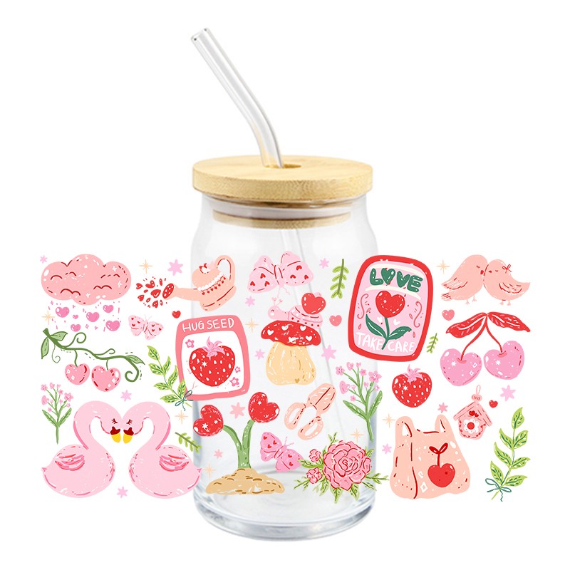 3D Valentine's Day UV DTF Tran - 3D Printing Cafe recension och pris