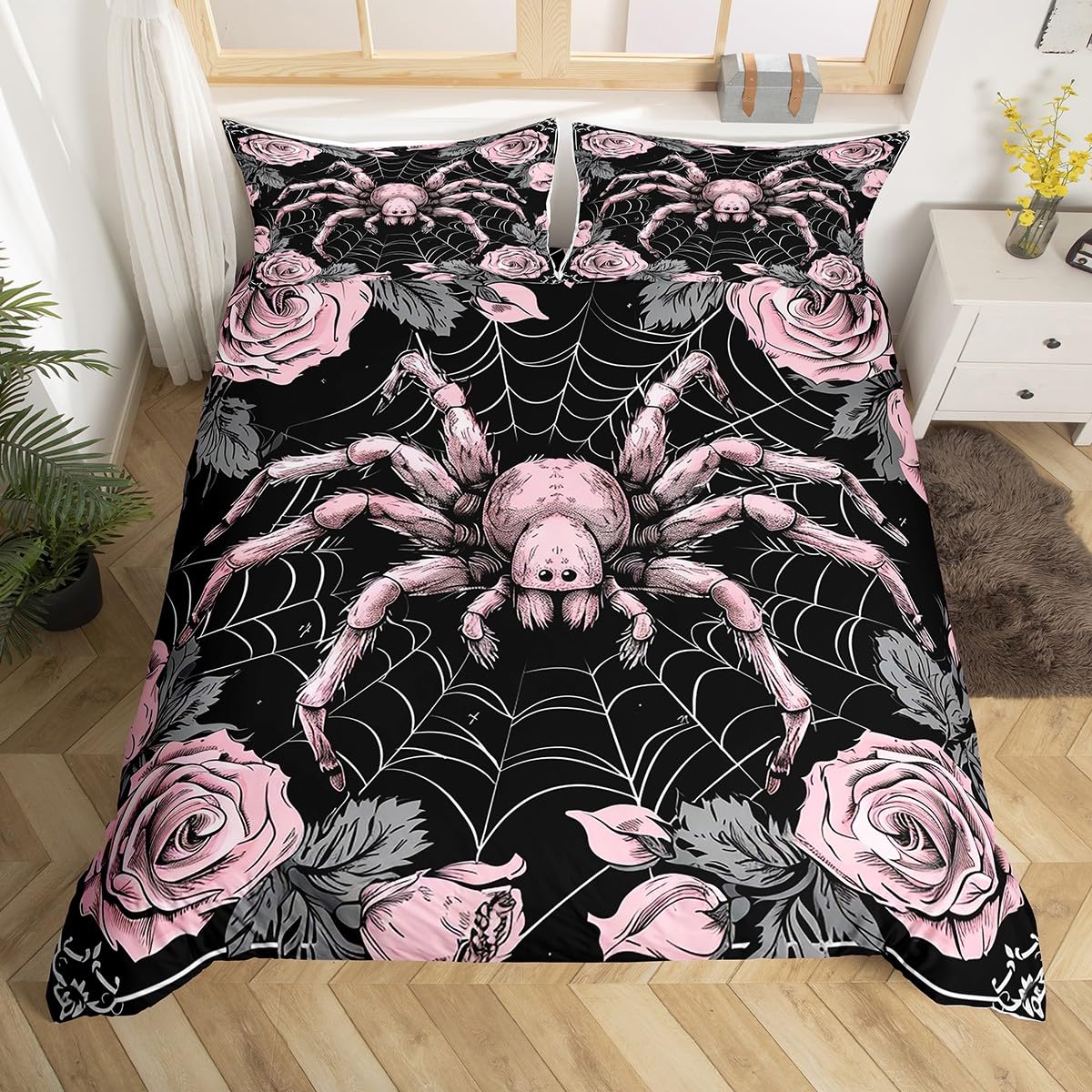 Halloween Spider Web Twin Quee - 3D Printing Web recension och pris