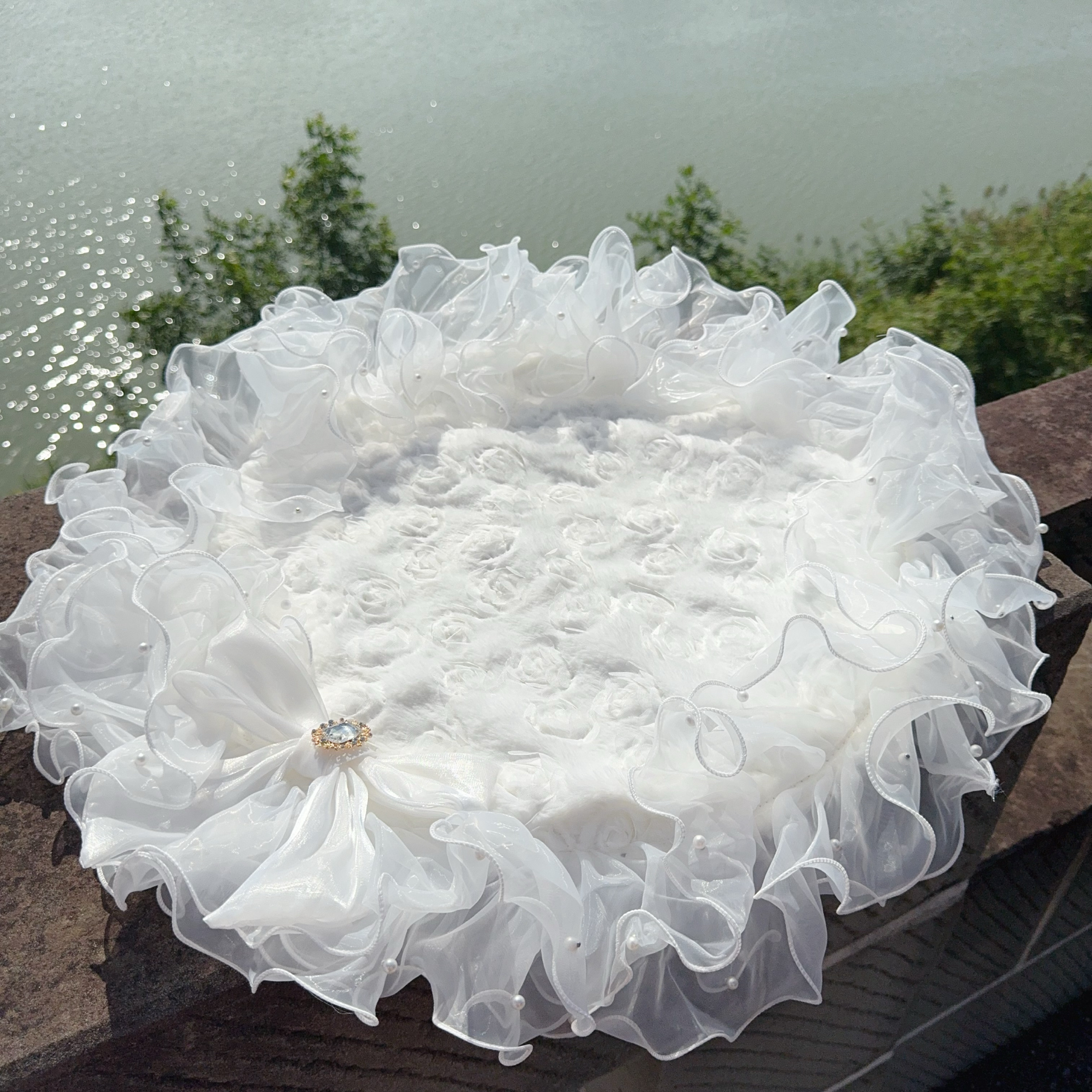 Lace Puppy Outdoor Seat Cushio - 3D Printing Cafe recension och pris