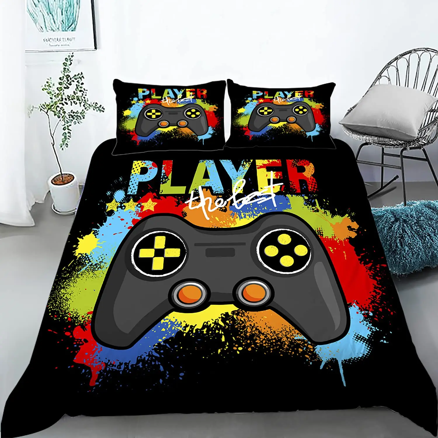 Gamer Duvet Cover for Boys Gam - 3D Printing Videos recension och pris