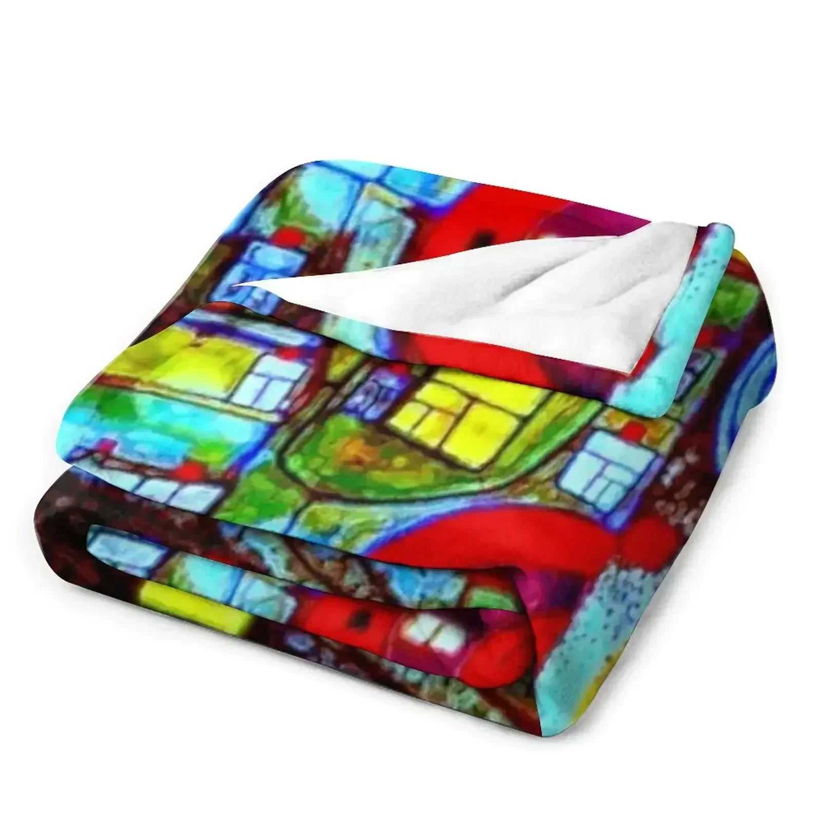 Qatar 813 neon Throw Blanket V - 3D Printing Qatar recension och pris