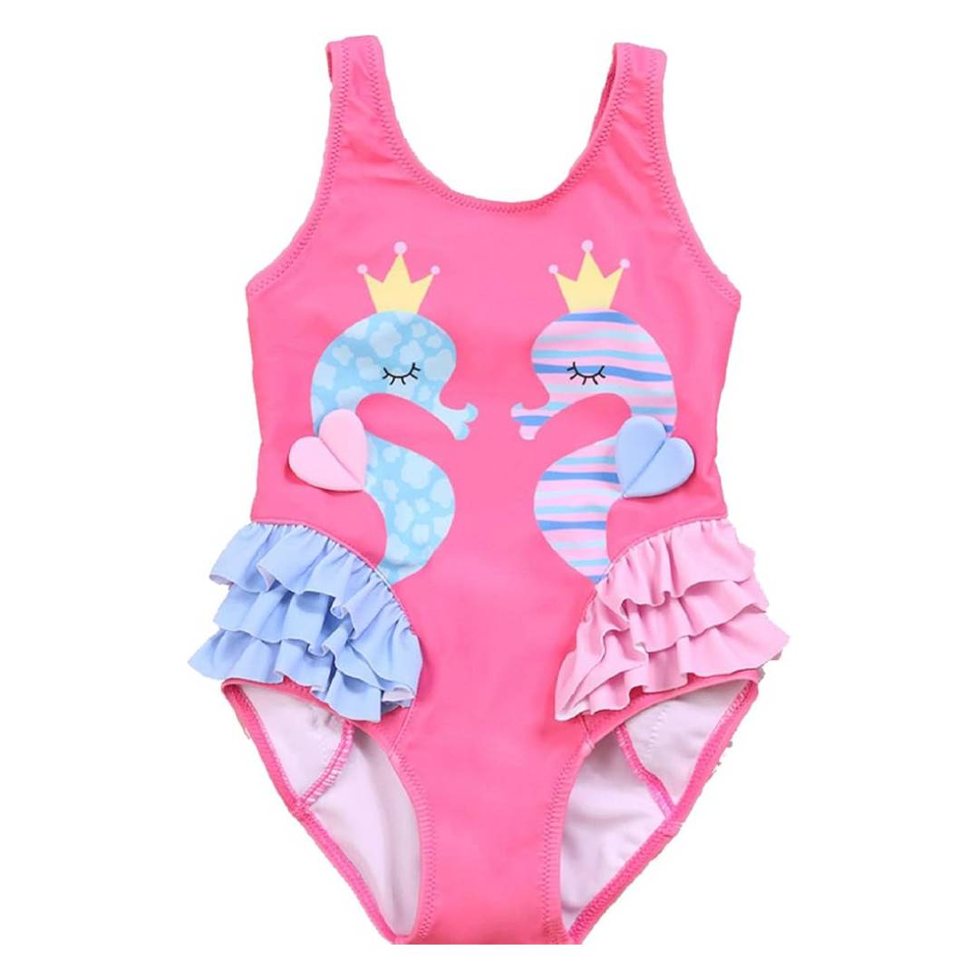 Trendy Girls Seahorse Swimsuit - 3D Printing Ideas recension och pris