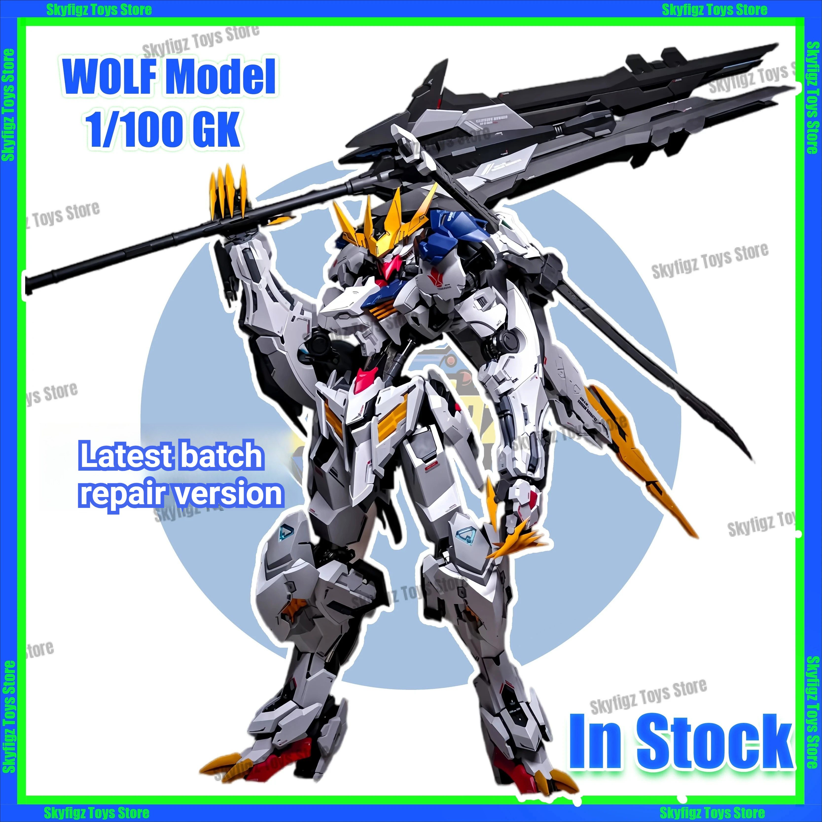 In Stock WOLF Second Batch of  - 3D Printing Gundam recension och pris