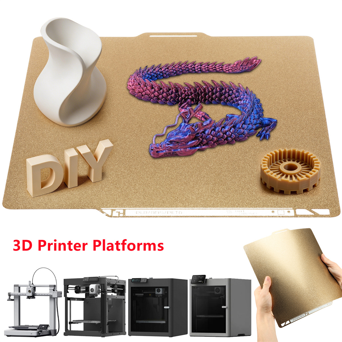 Build Plate for Bambu Lab P2S  - 3D Printing X1 Carbon recension och pris