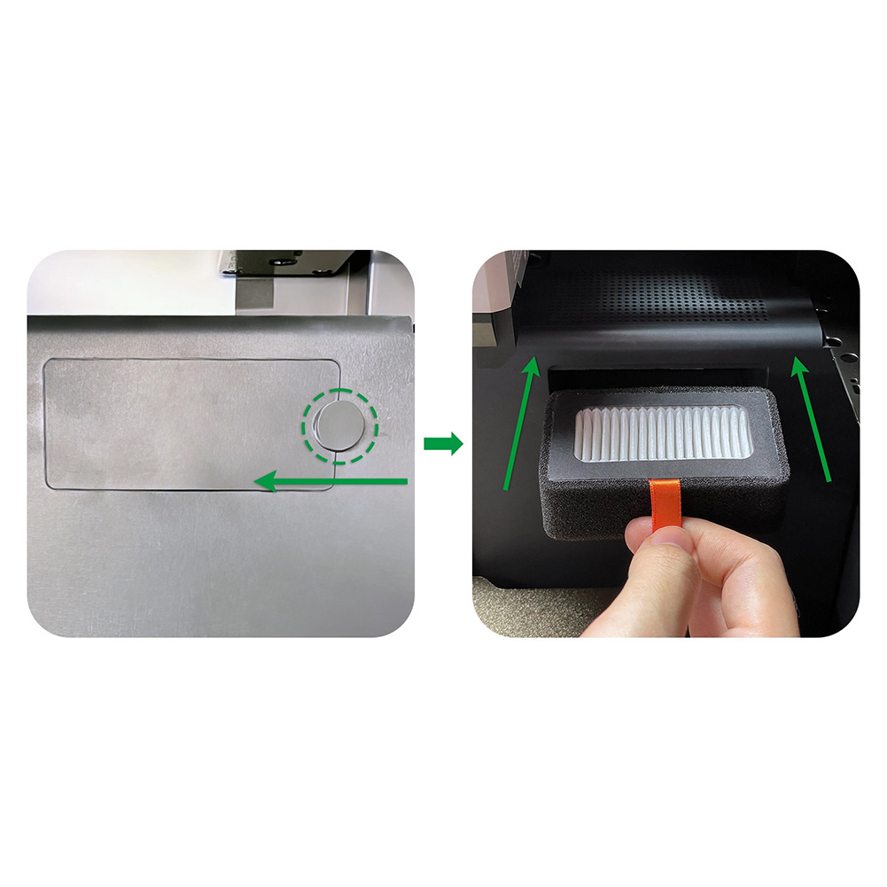 2PCS Dual Stage Carbon Air Fil - 3D Printing X1 Carbon recension och pris