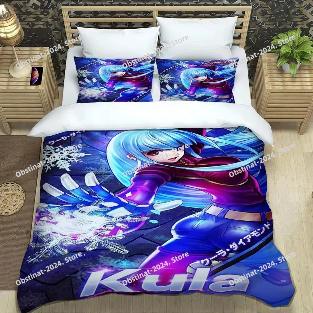 KOF Game Cartoons 3D Bedding S - 3D Printing Quilting recension och pris
