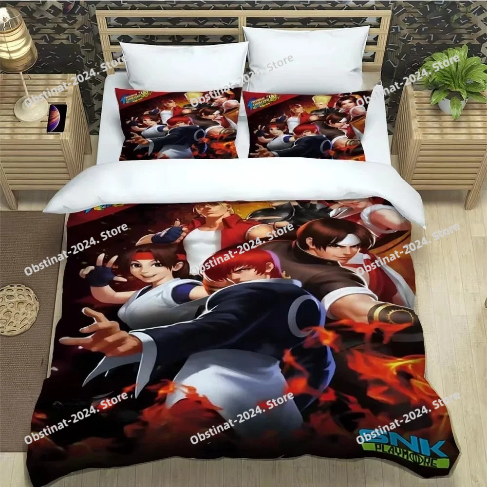 KOF Game Cartoons 3D Bedding S - 3D Printing Quilting recension och pris