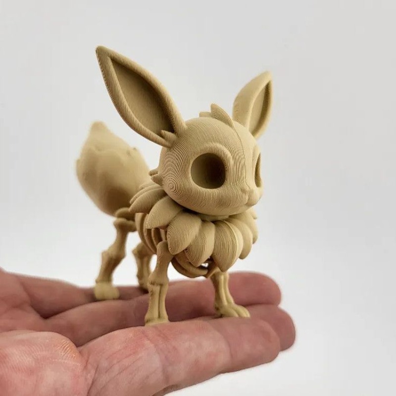 Pokémon Fossil Bone Model Eeve - 3D Printing Mockup recension och pris