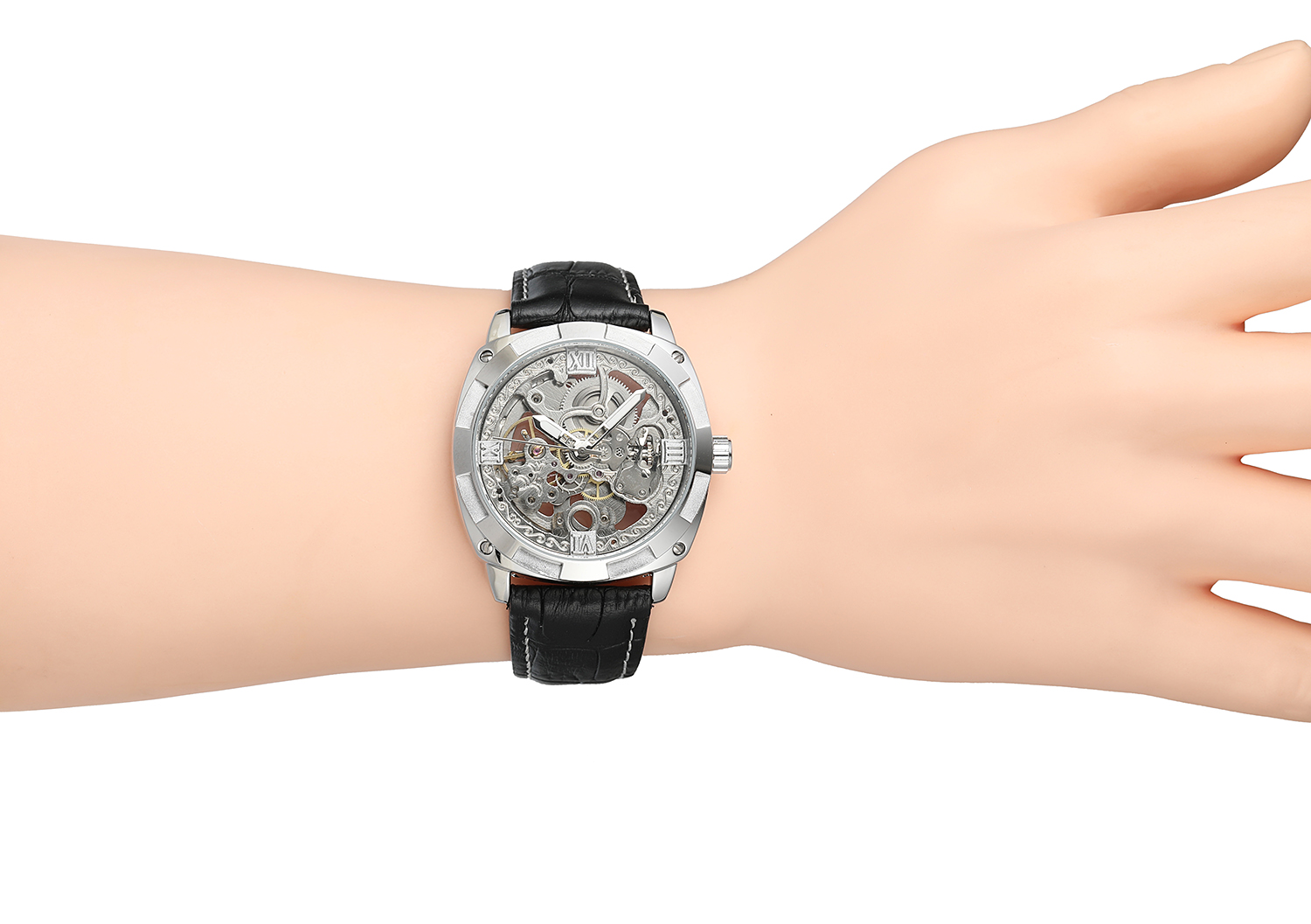 2026 New Design FORSINING Fash - 3D Printing Watch recension och pris
