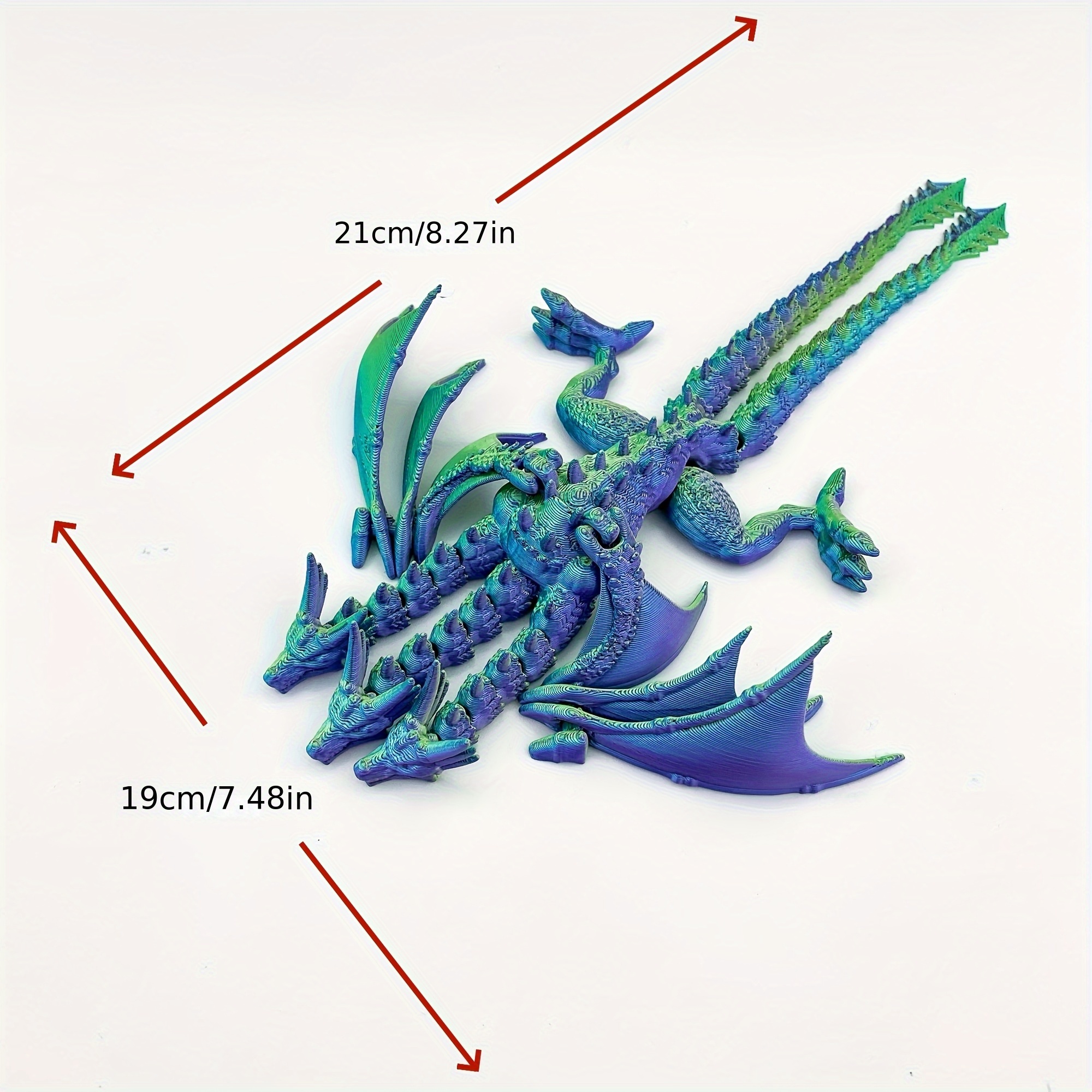 3D Printing Cool Three Headed  - 3D Printing Mockup recension och pris