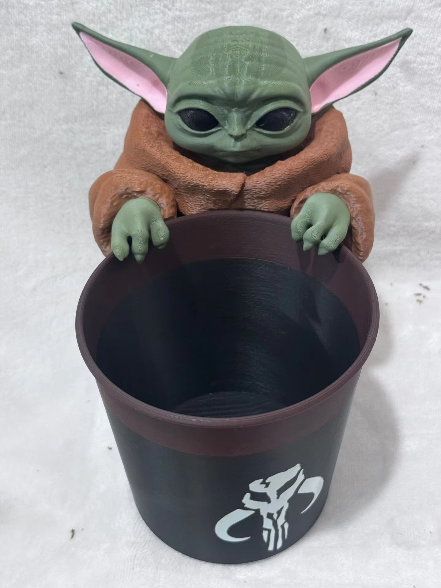 Star Wars Baby Yoda Popcorn Bu - 3D Printing Mockup recension och pris