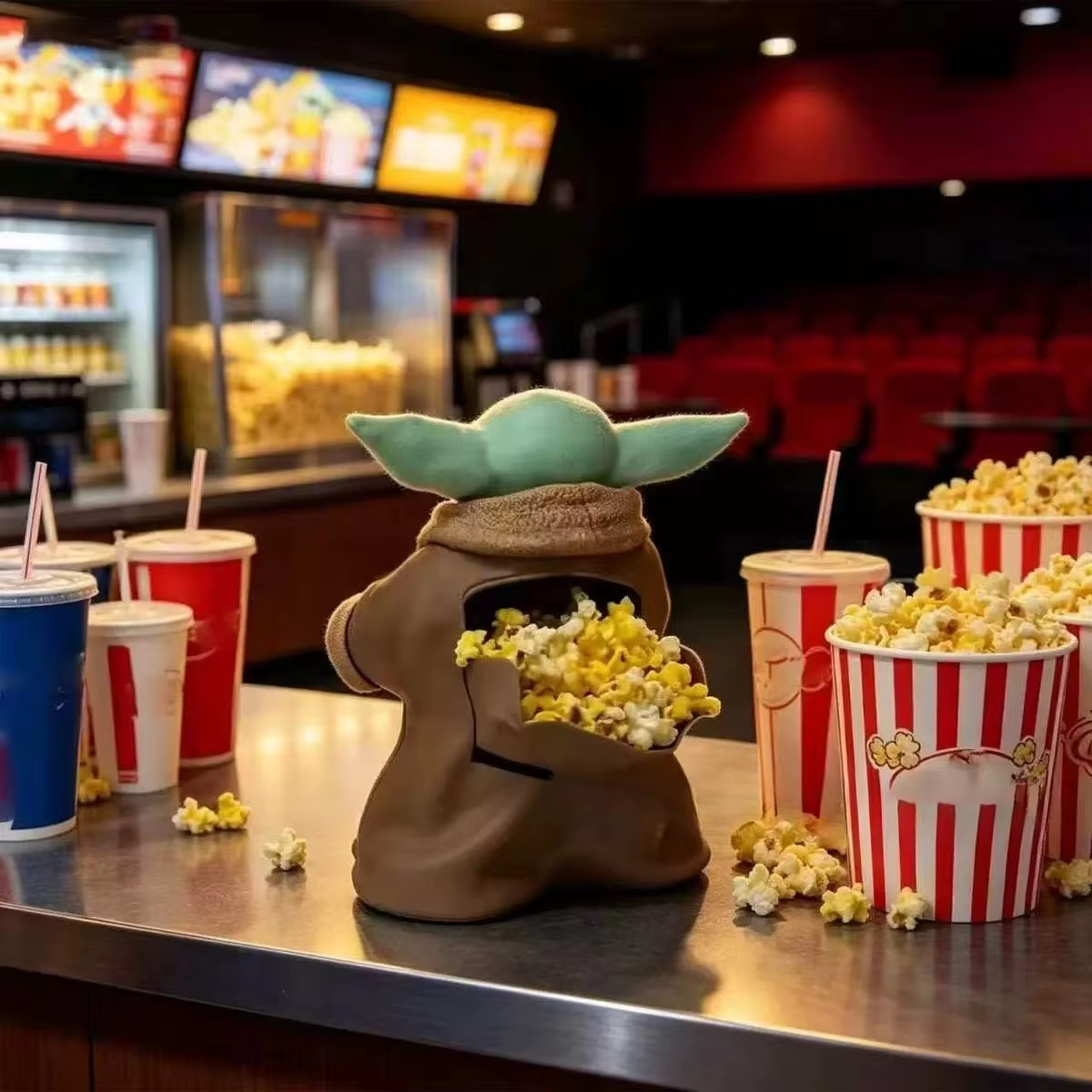 Star Wars Baby Yoda Popcorn Bu - 3D Printing Mockup recension och pris
