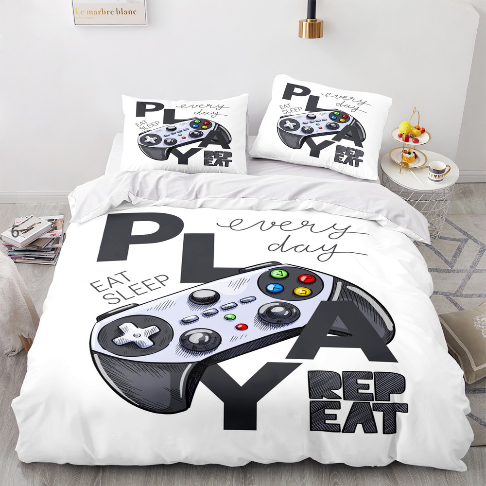 Game Printed Duvet Cover Set G - 3D Printing Videos recension och pris