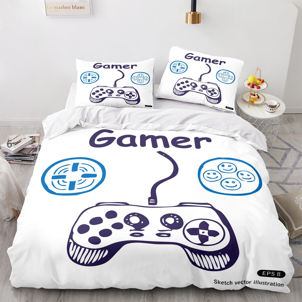Game Printed Duvet Cover Set G - 3D Printing Videos recension och pris