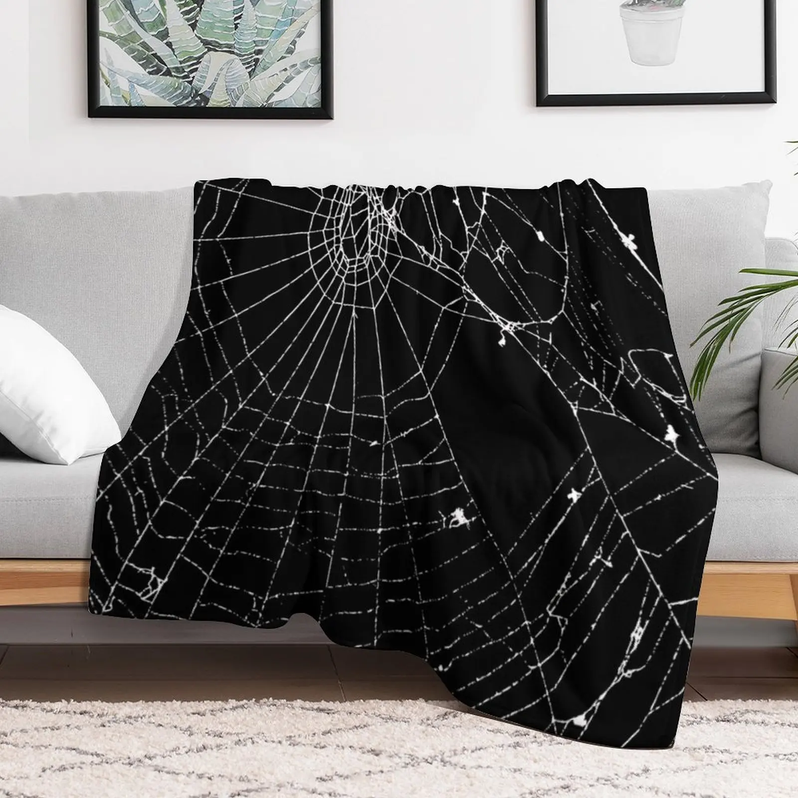 Spider Web Throw Blanket Fluff - 3D Printing Web recension och pris