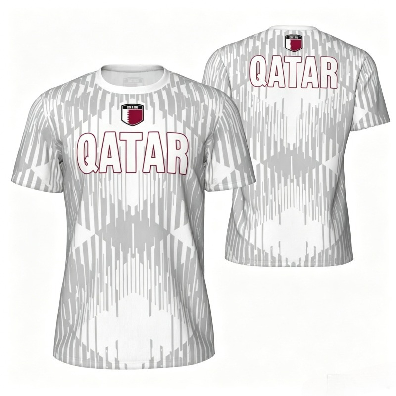 Sports Mesh T-shirt Qatar Flag - 3D Printing Qatar recension och pris