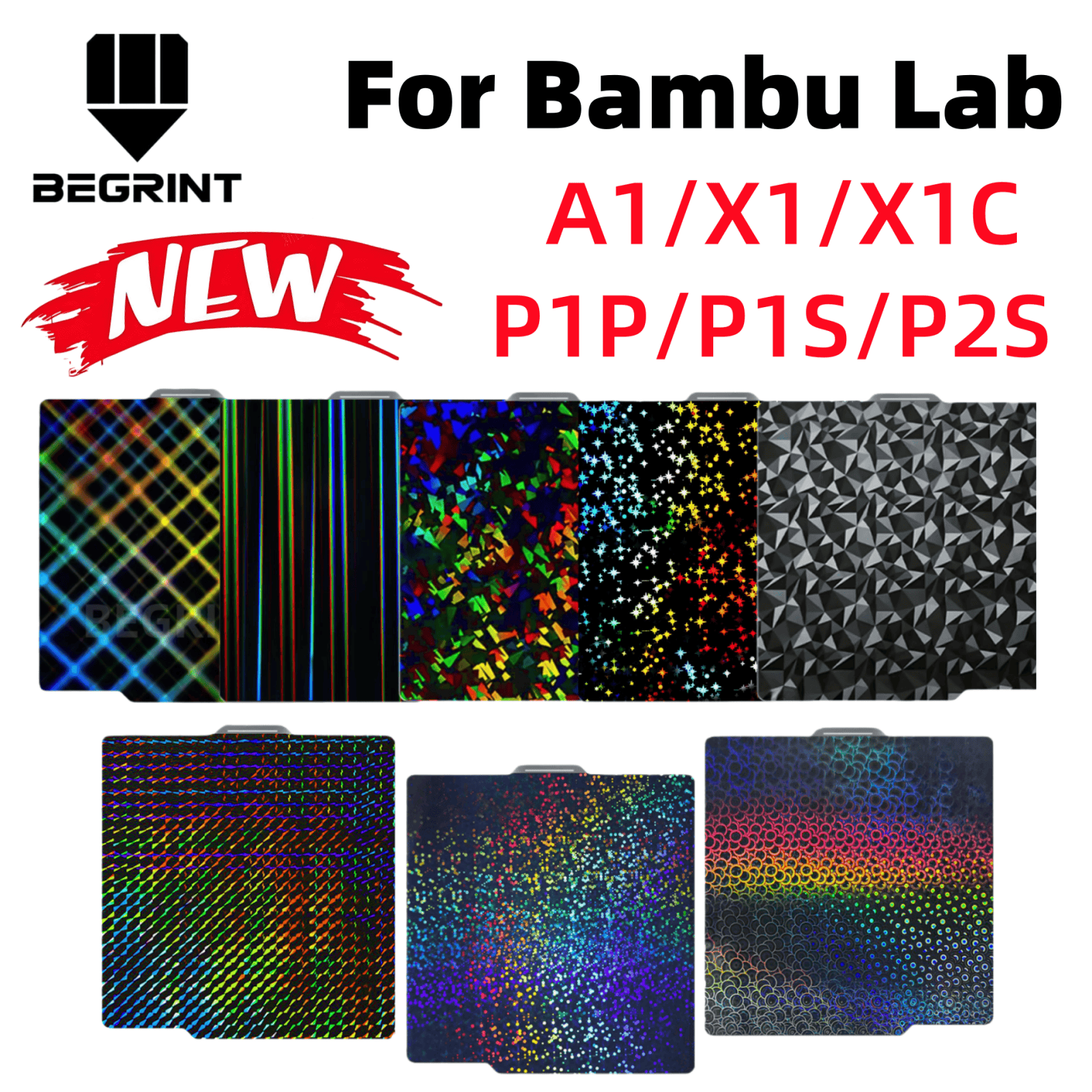 Bambulab P2S Build Plate for B - 3D Printing X1 Carbon recension och pris