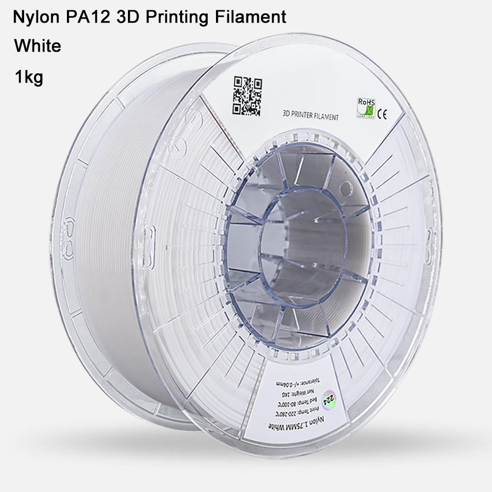 Nylon PA12 3D Printing Filamen - 3D Printing Nylon Filament recension och pris