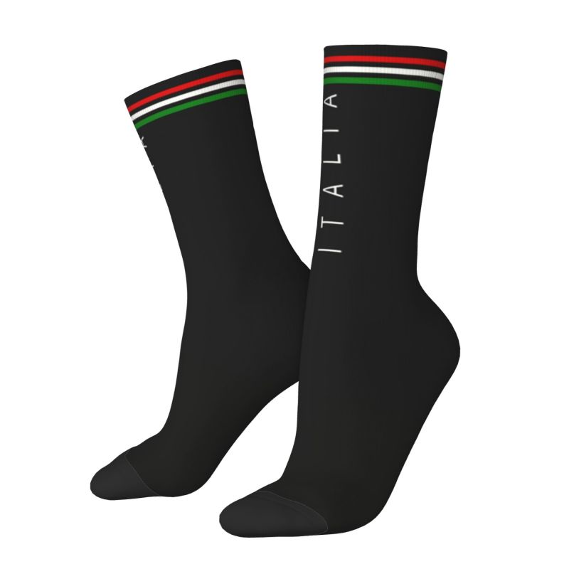 Custom Cool Italy Flag Socks W - 3D Printing Qatar recension och pris