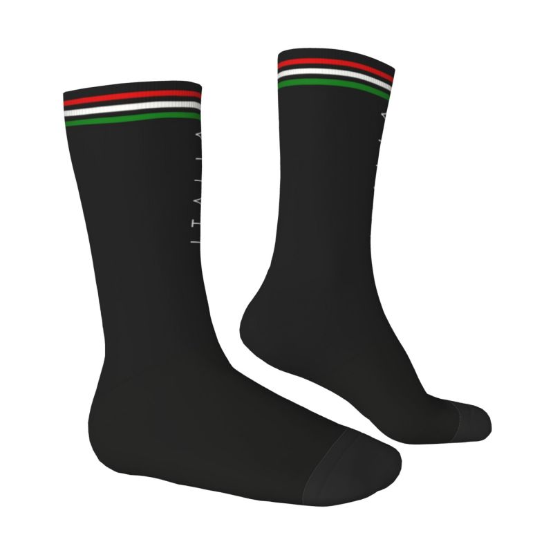 Custom Cool Italy Flag Socks W - 3D Printing Qatar recension och pris