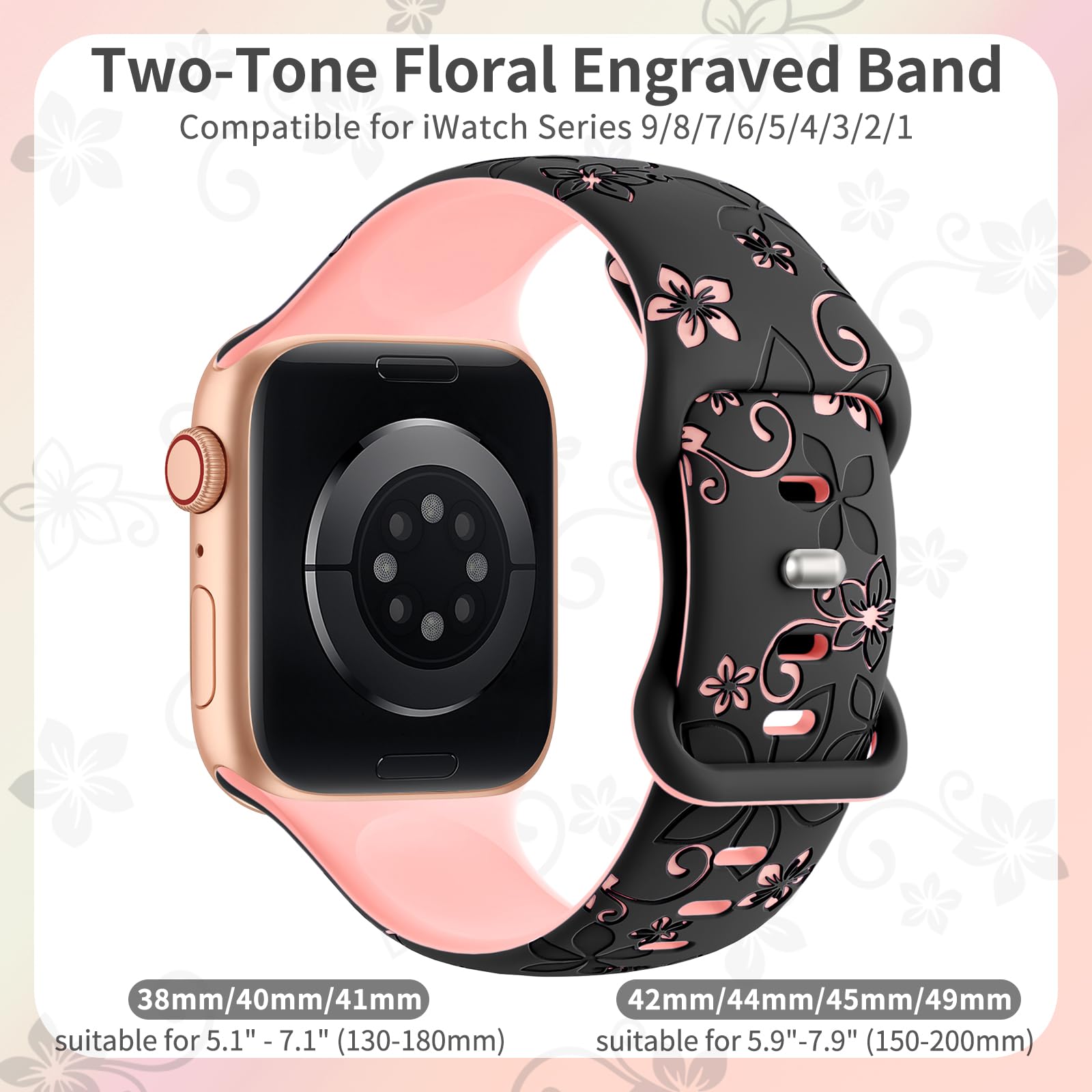 Engraved Strap For Apple Watch - 3D Printing Watch recension och pris
