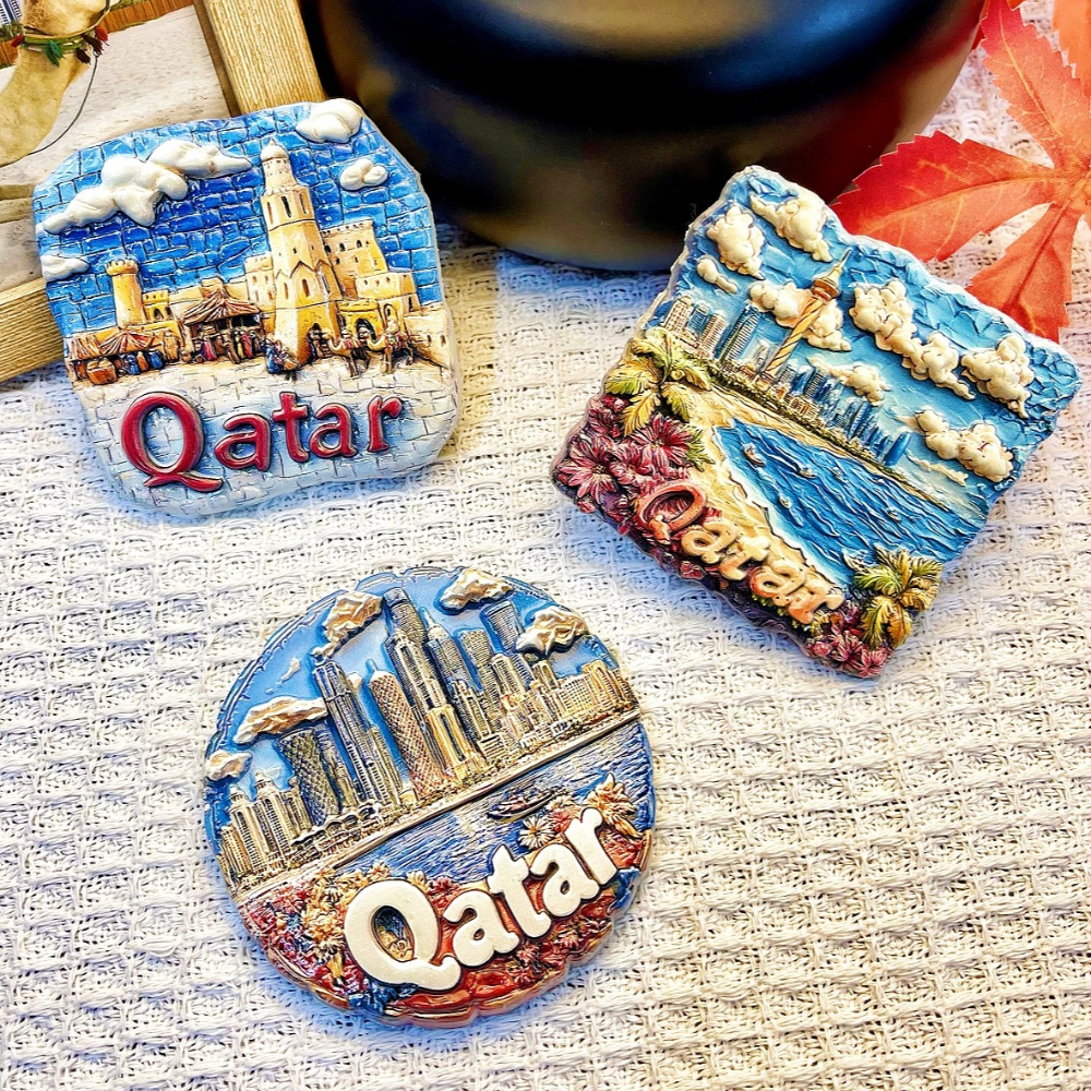 Qatar 3D Fridge Magnets Orname - 3D Printing Qatar recension och pris