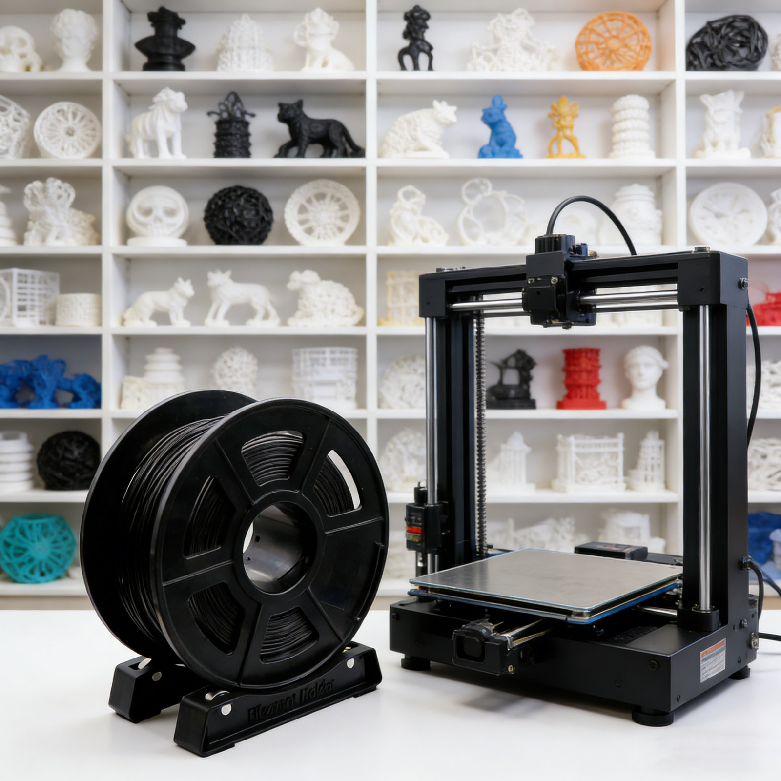 1Pair 3D Printer Filament Spoo - 3D Printing Nylon Filament recension och pris