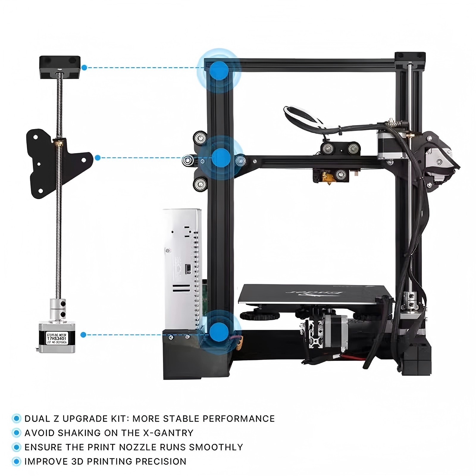 Dual Z-Axis Kit with Lead Scre - Ender 3 Upgrade Kit recension och pris