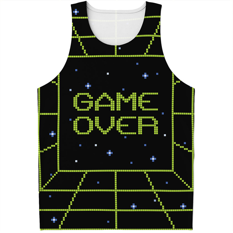 Retro Video Game Graphic Tank  - 3D Printing Videos recension och pris