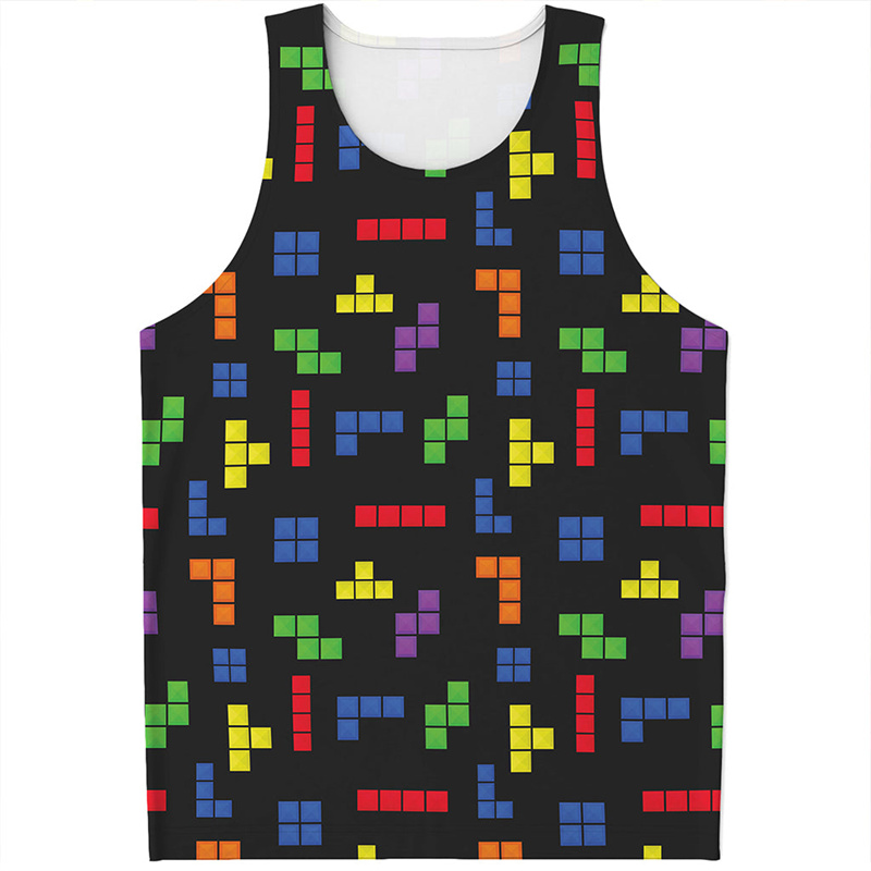 Retro Video Game Graphic Tank  - 3D Printing Videos recension och pris